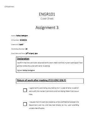 Engr101 Cheat Sheet 2021 Helpful for eng - Problem solving: Exercise ...