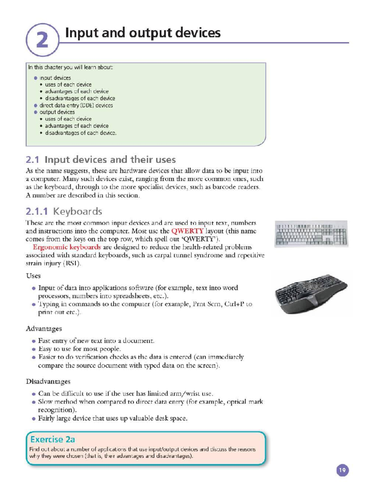 H2 - Input and Output Devices - Business Law - Studocu