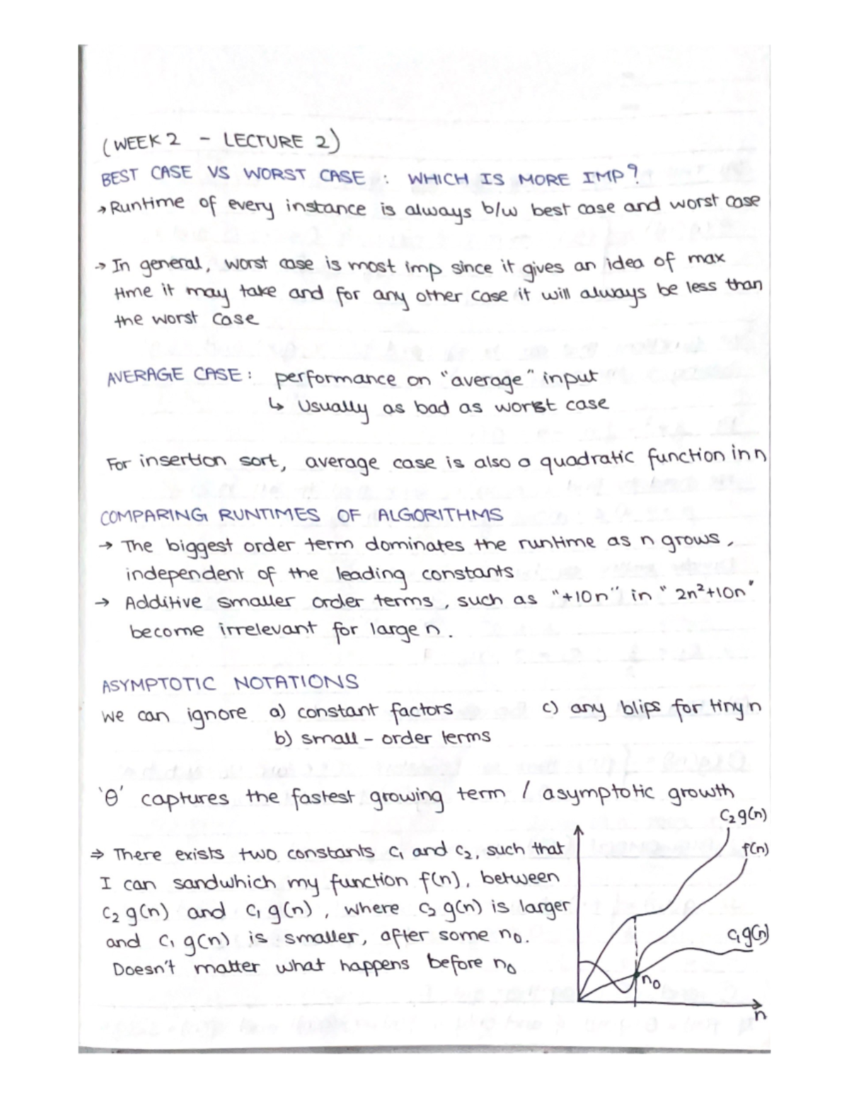 Week 2 - These are the lecture notes for the module Introduction to ...