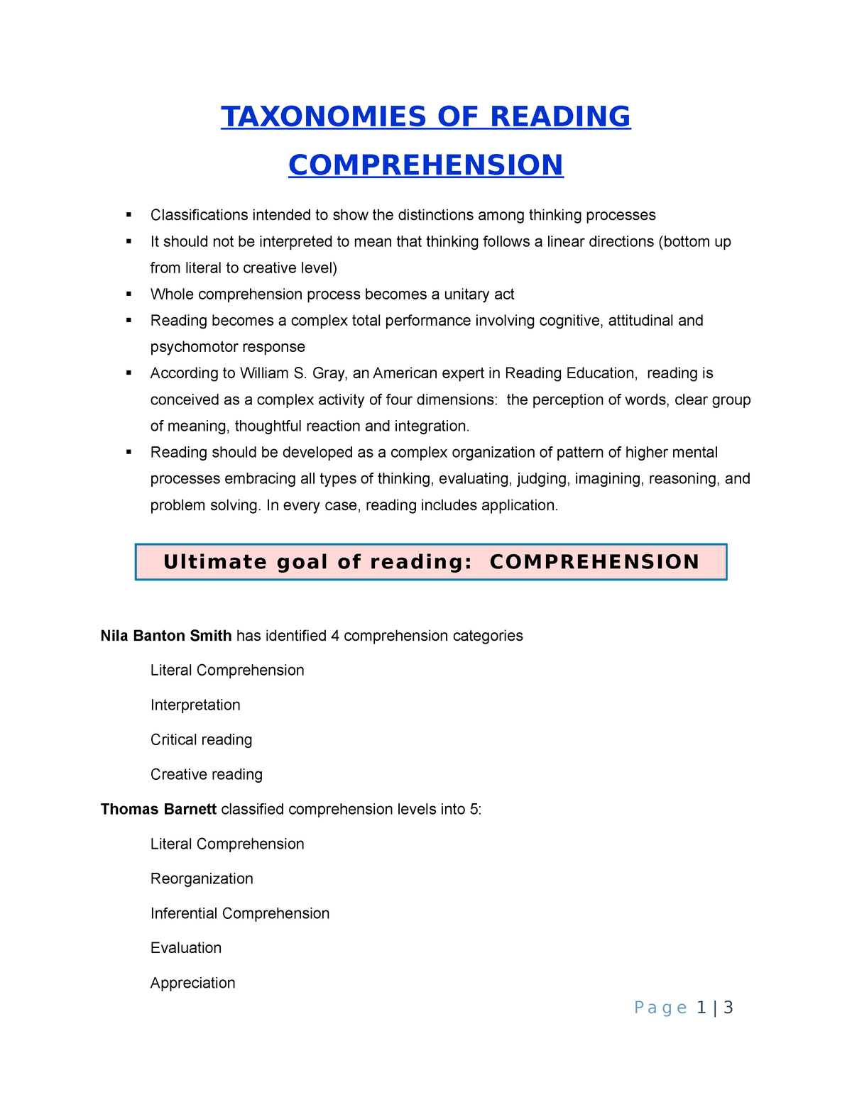 taxonomies-of-reading-comprehension-levels-of-reading-comprehension