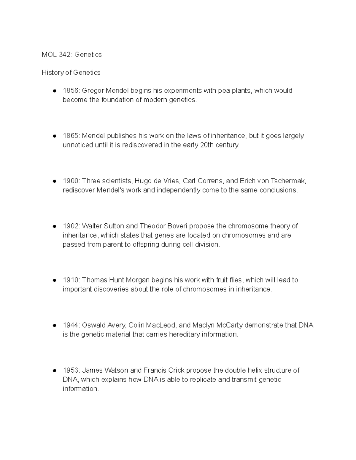 History of MOL 342 History of 1856