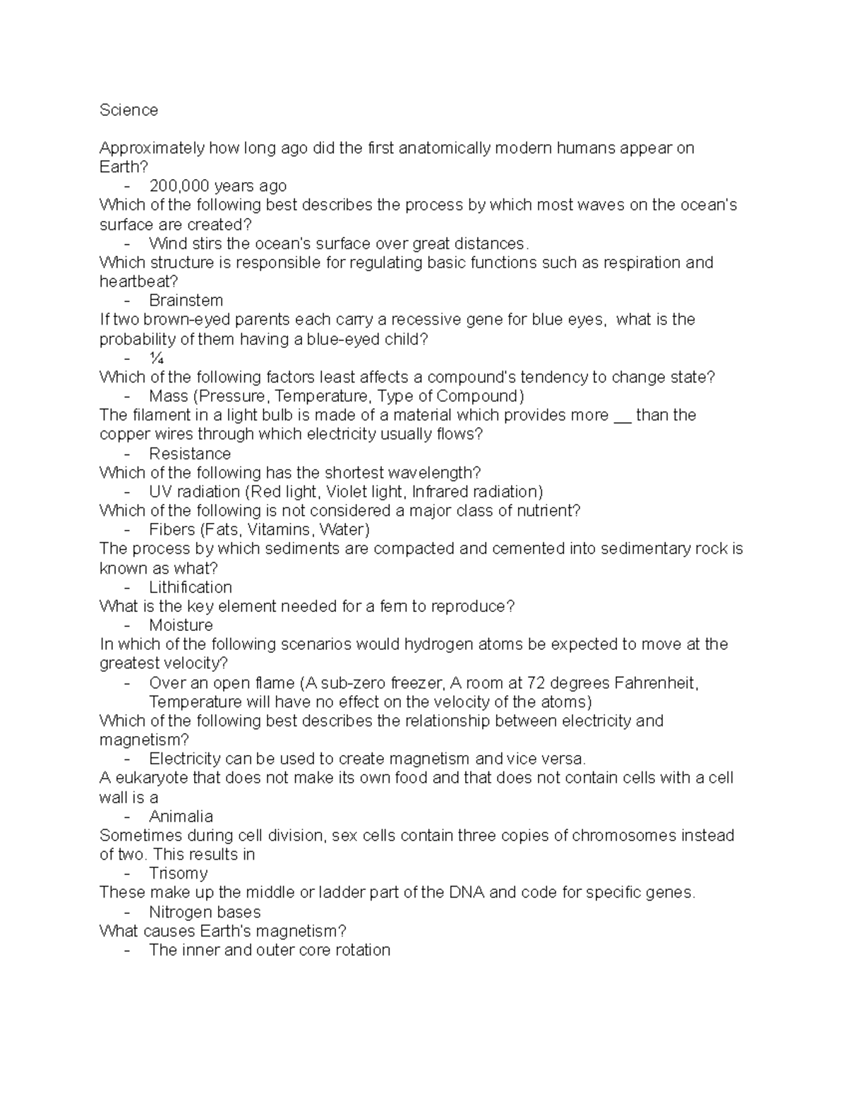 praxis-5005-practice-questions-science-approximately-how-long-ago-did