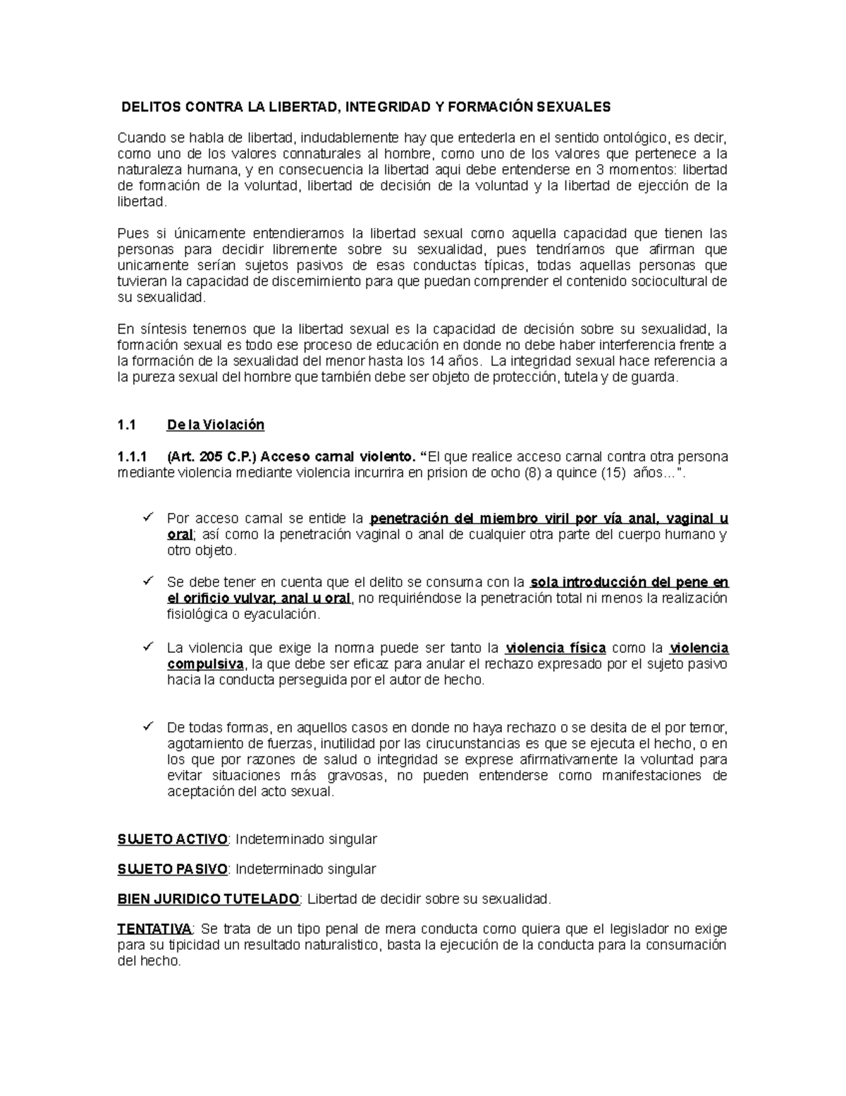 Delitos Contra La Libertad Delitos Contra La Libertad Integridad Y FormaciÓn Sexuales Cuando 0434