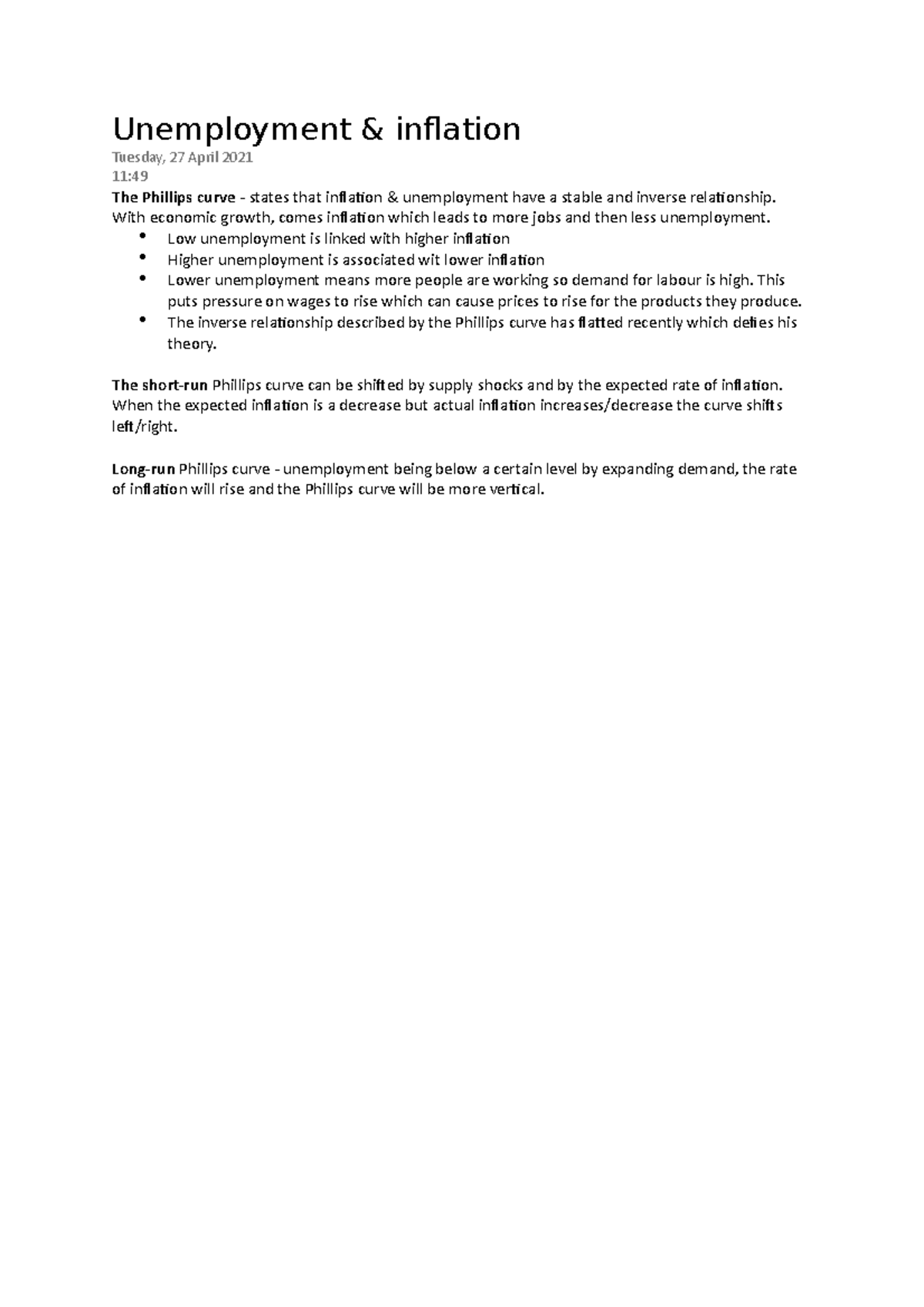 Jay Stewart (Bls): Unemployment & Inflation - p2ybruz