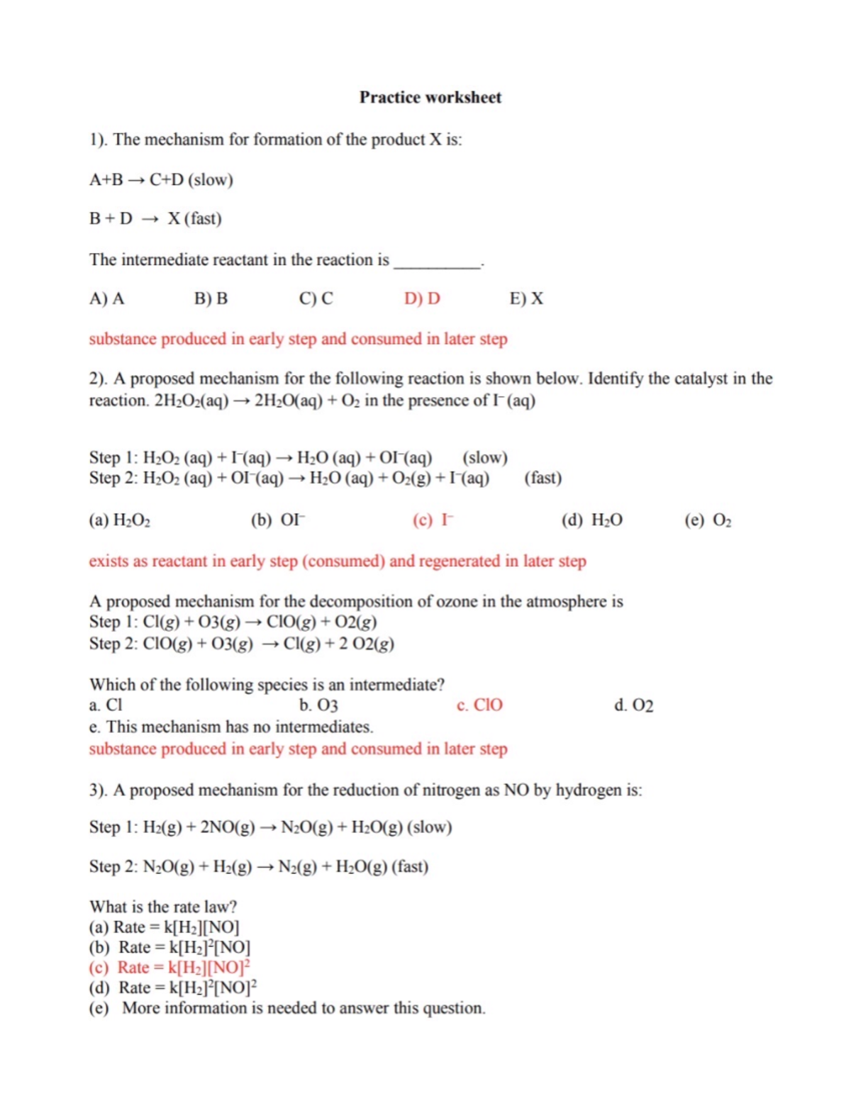 Exam 2 Review Key - abc - CHEM 1412 - Studocu