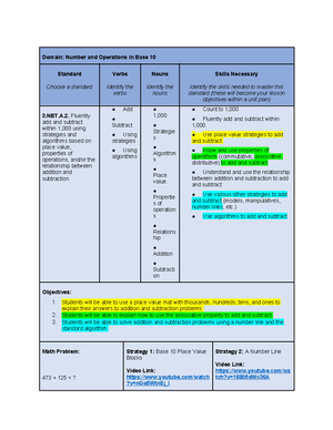 ELM 560 T6 Benchmark - Math - Benchmark – Family Math Night Standard ...