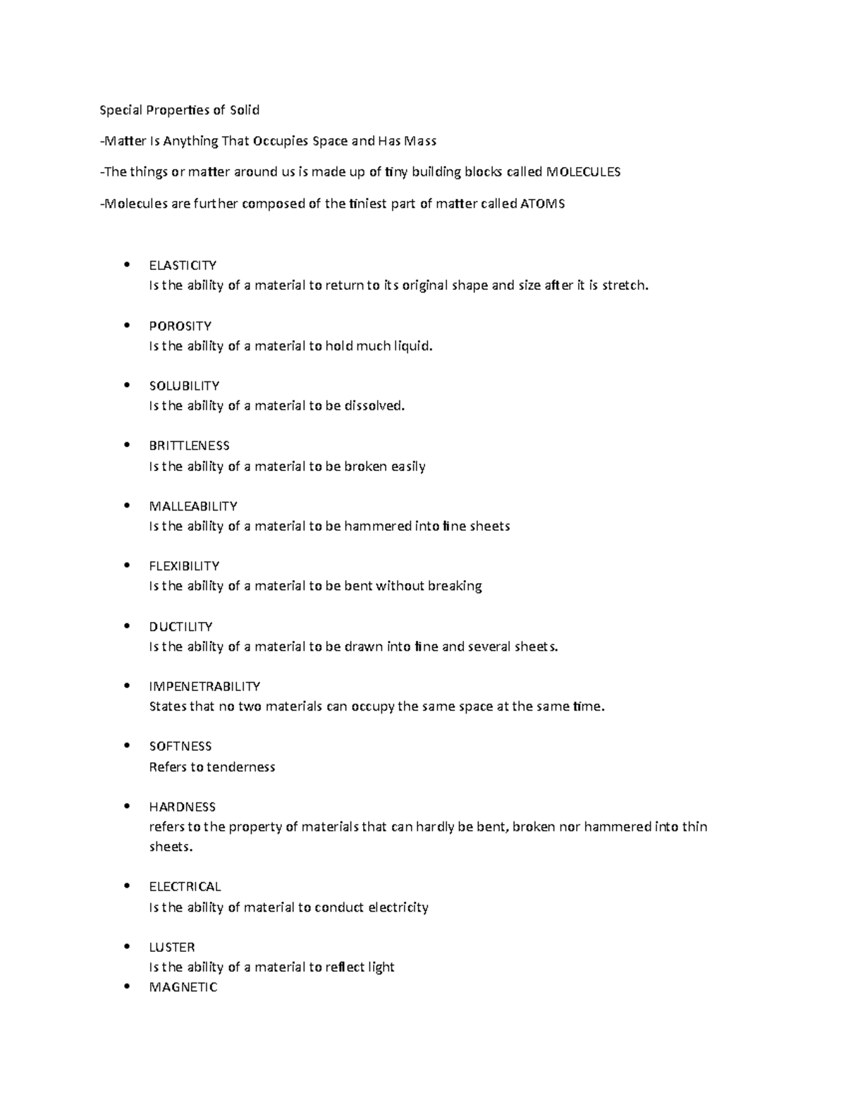 special-properties-of-solid-special-properties-of-solid-matter-is