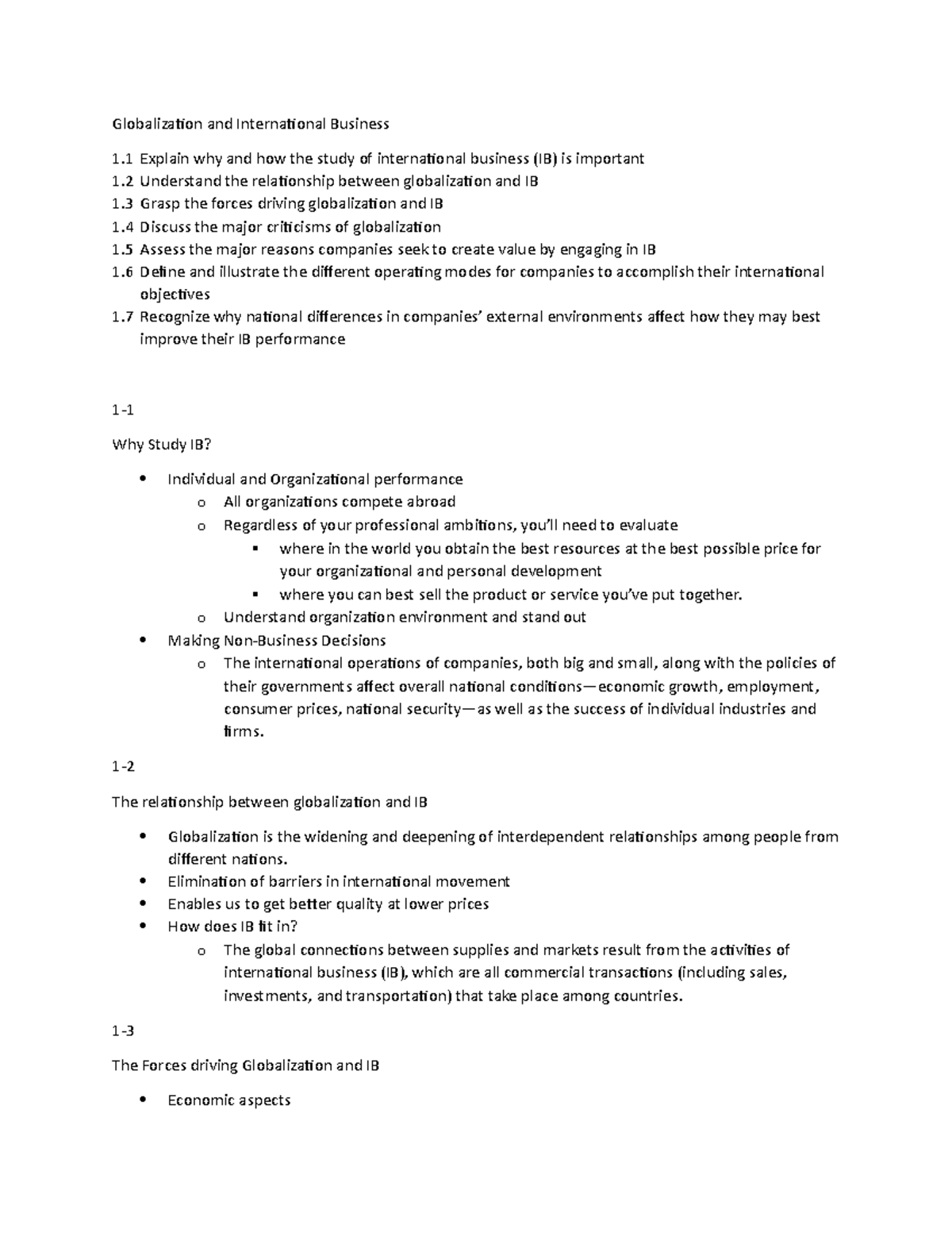 Chapter 1 D270 Notes From The Textbook - D-270 - IU Bloomington - Studocu