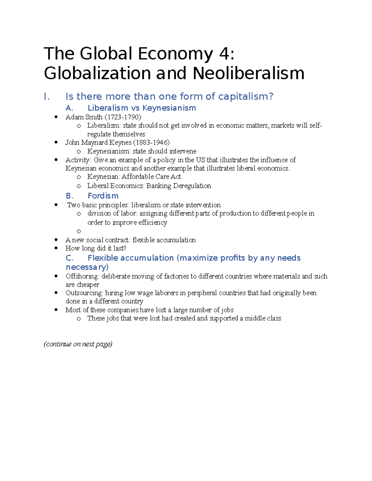 09-The Global Economy 3 - The Global Economy 4: Globalization And ...