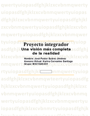 Proyecto Integrador Modulo 3 - Proyecto Integrador. Una Visión Más ...