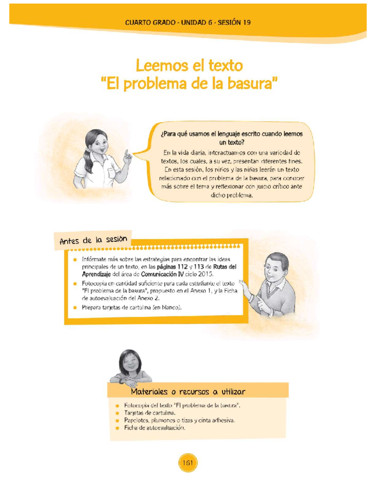 EL Problema DE LA Basura - lenguaje y comunicacion integral - Studocu
