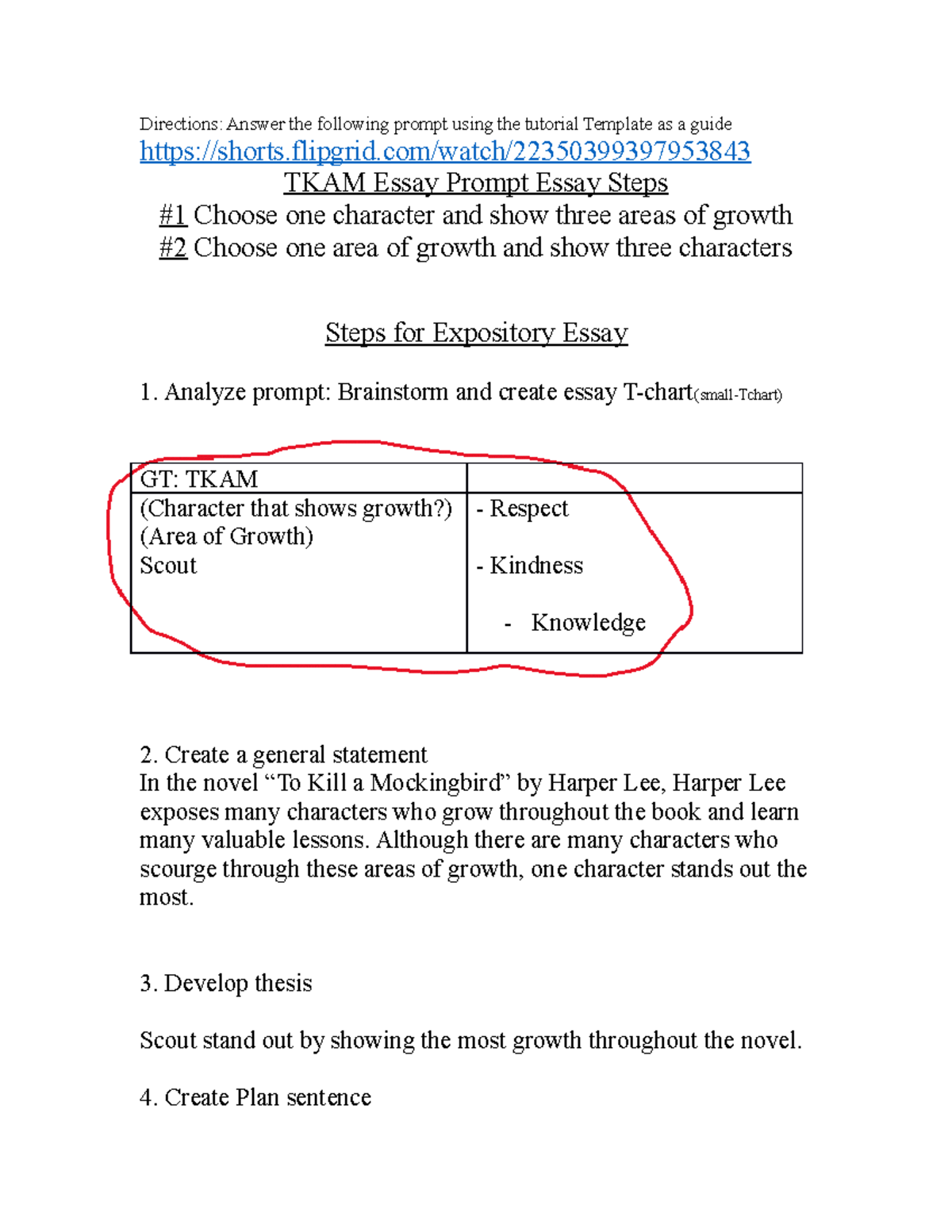 9th grade essay length