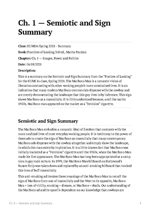 chapter one — The Myth of Photographic Truth Summary - , Marita Sturken ...