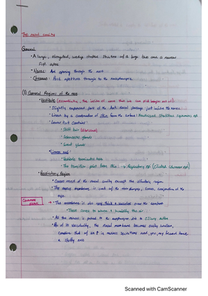 Tonsils - Lecture notes for an exam - The Tonsils General A collection ...