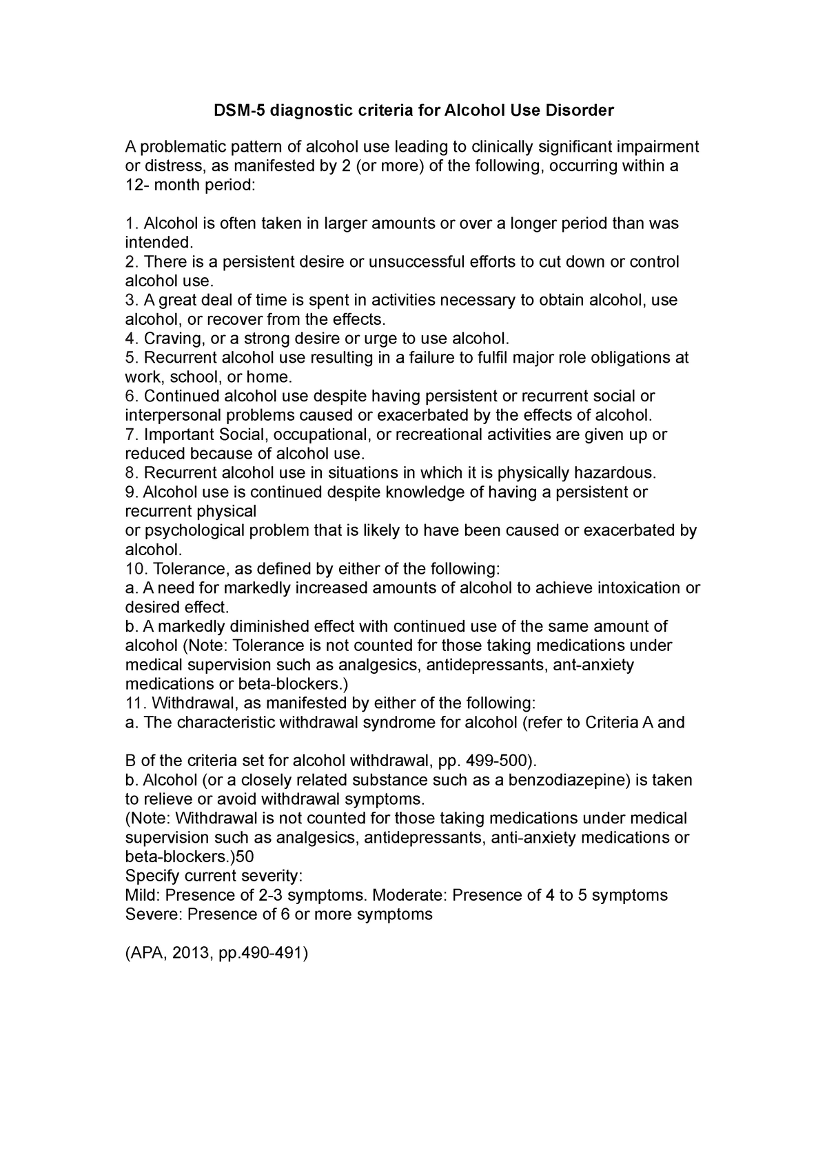 dsm-5-diagnostic-for-alcohold-use-disorder-dsm-5-diagnostic-criteria