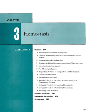 Ciulla - Hematology - Lecture Notes From Rodaks, Bishops, Turgeon ...