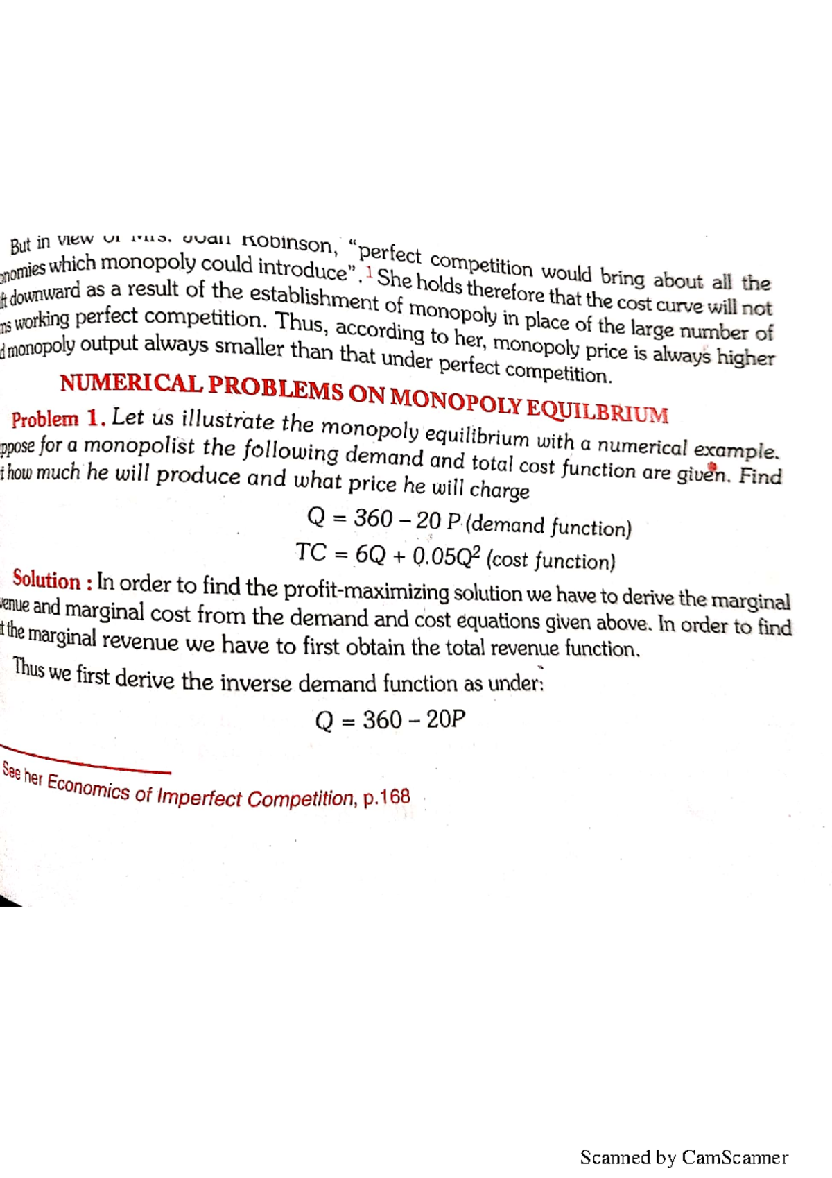 Monopoly numerical problems - Engineering Economics - Studocu