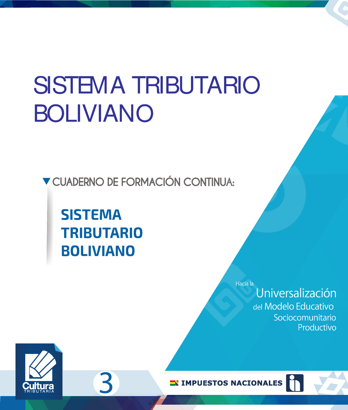 Cartilla Sistema Tributario Bolivia - SISTEMA TRIBUTARIO BOLIVIANO 3 ...