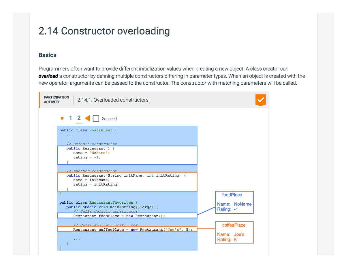 Overloading Constructors - Java, A Beginner's Guide, 5th Edition