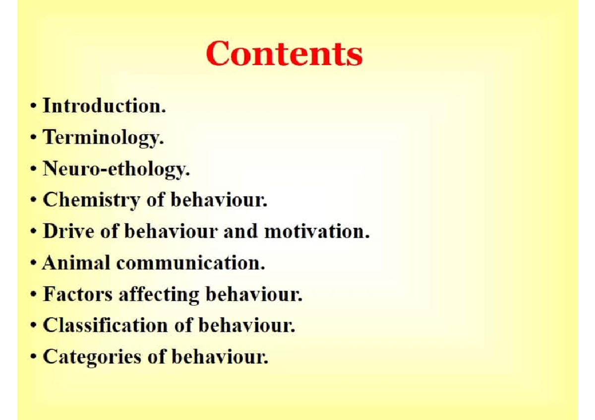 Behaviour Lec 1 Dr Animal Behavior Studocu Behaviour Lec 1 Dr Animal Behavior Studocu