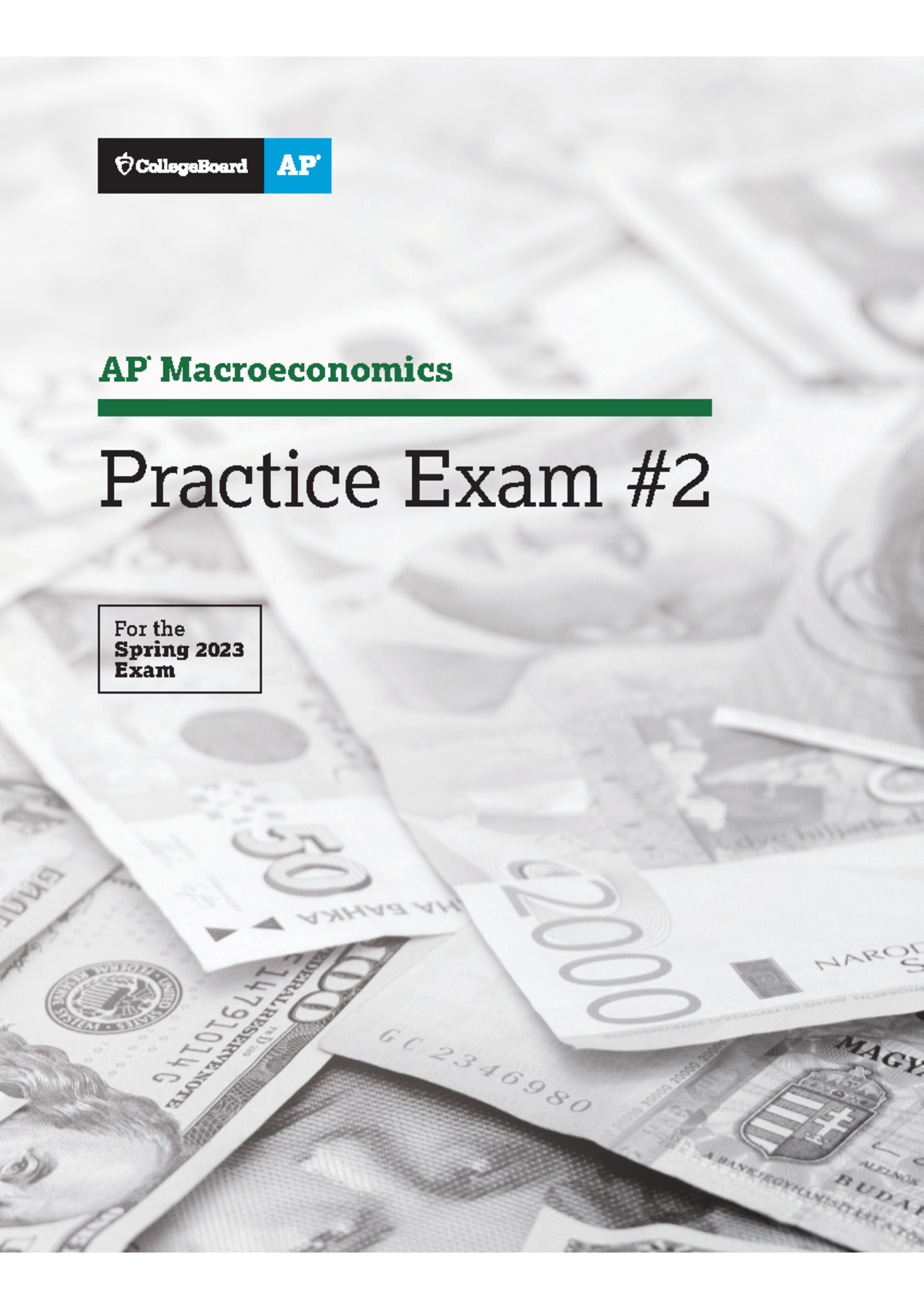 Macro econ 2023 mock 2 - Mock - CollegeBoard AP Macroeconomics Practice ...