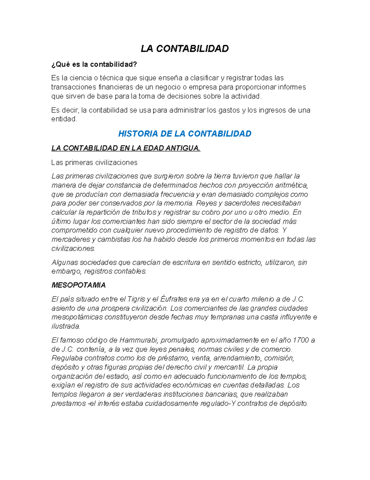 QUE ES LA Contabilidad - ESPERO QUE LES SIRVA - LA CONTABILIDAD ¿Qué es ...