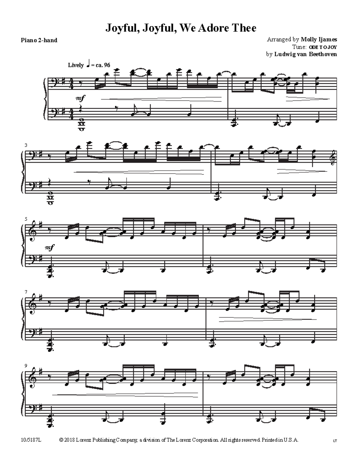 10 5187L 1 - Piano sheet - ? ? 4 4 4 4 â ú ú ú ú ú ú ú ú ú ú ú ú ú ú å ...