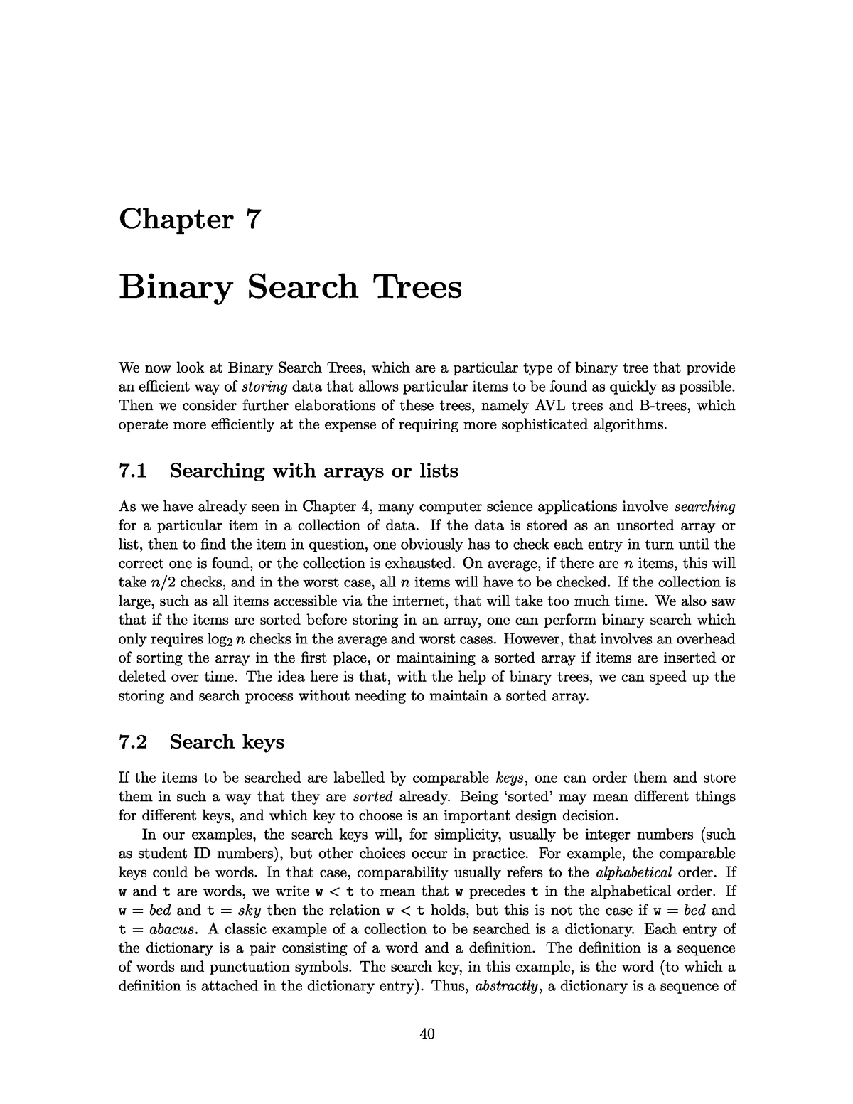 Binary Search Trees - Data Structure Using C - Studocu