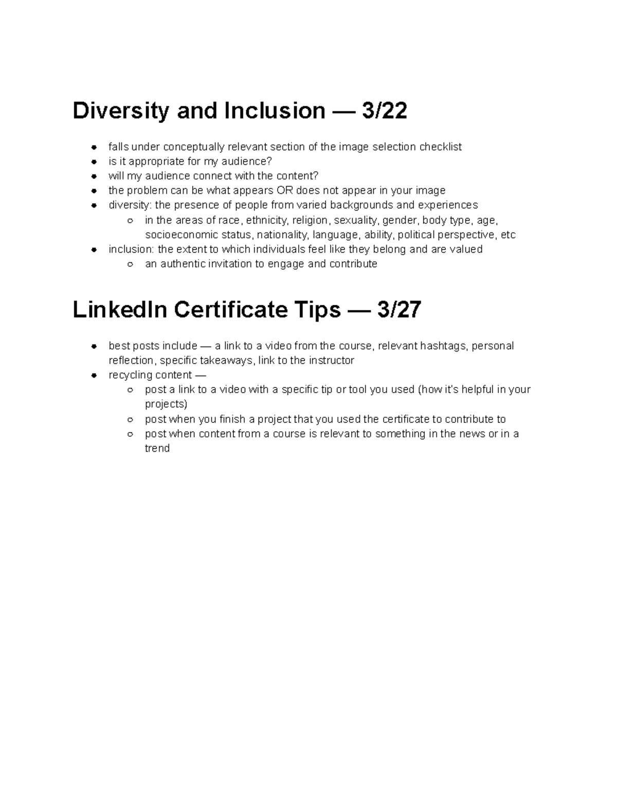 Diversity and Inclusion — 3 22 Diversity and Inclusion — 3/ falls