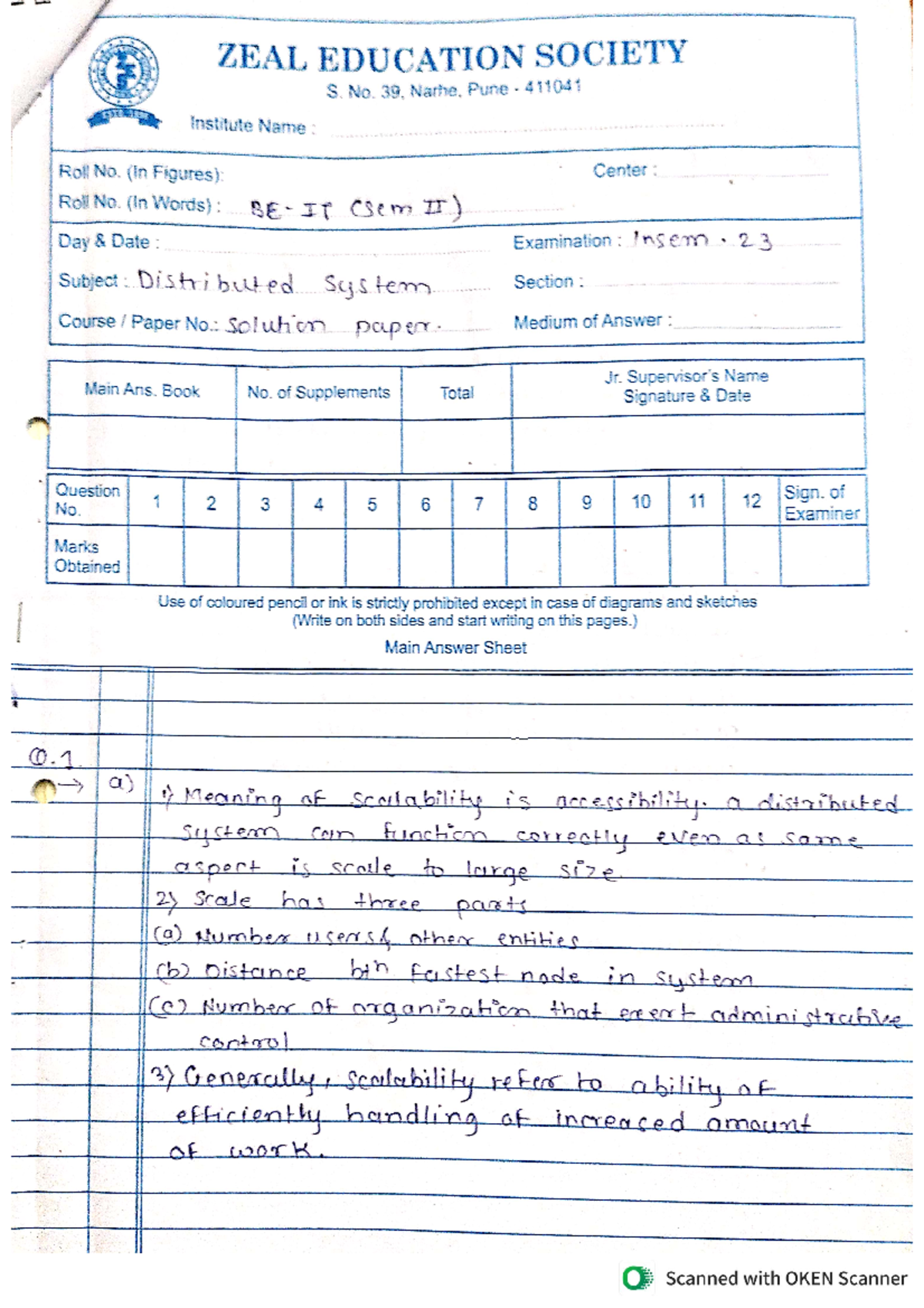 Answer sheet - nlp assign.s - information technology - Studocu