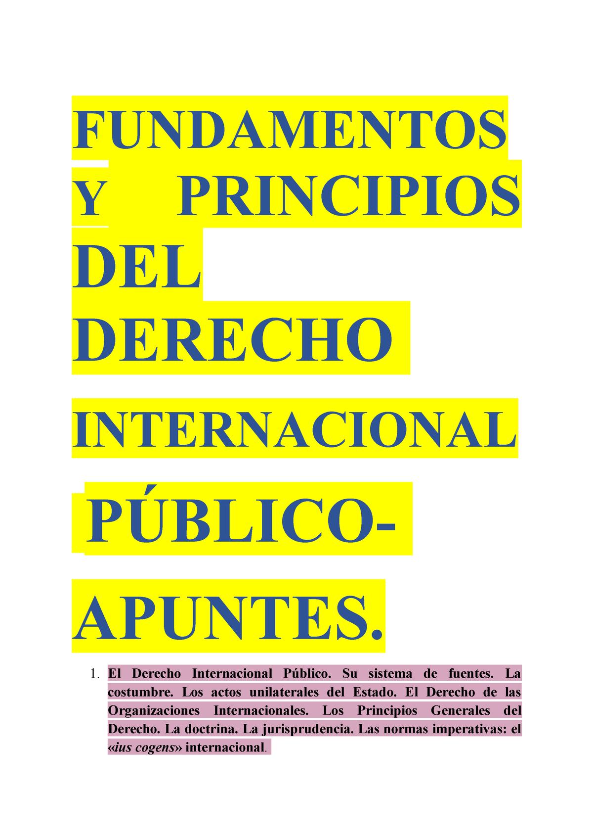 Fundamentos Y Principios DEL Derecho - FUNDAMENTOS Y PRINCIPIOS DEL ...