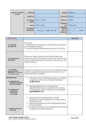 English 8 Q4 W3 MOD3 - GRADE 8 MODULE on Compose Effective Paragraph ...