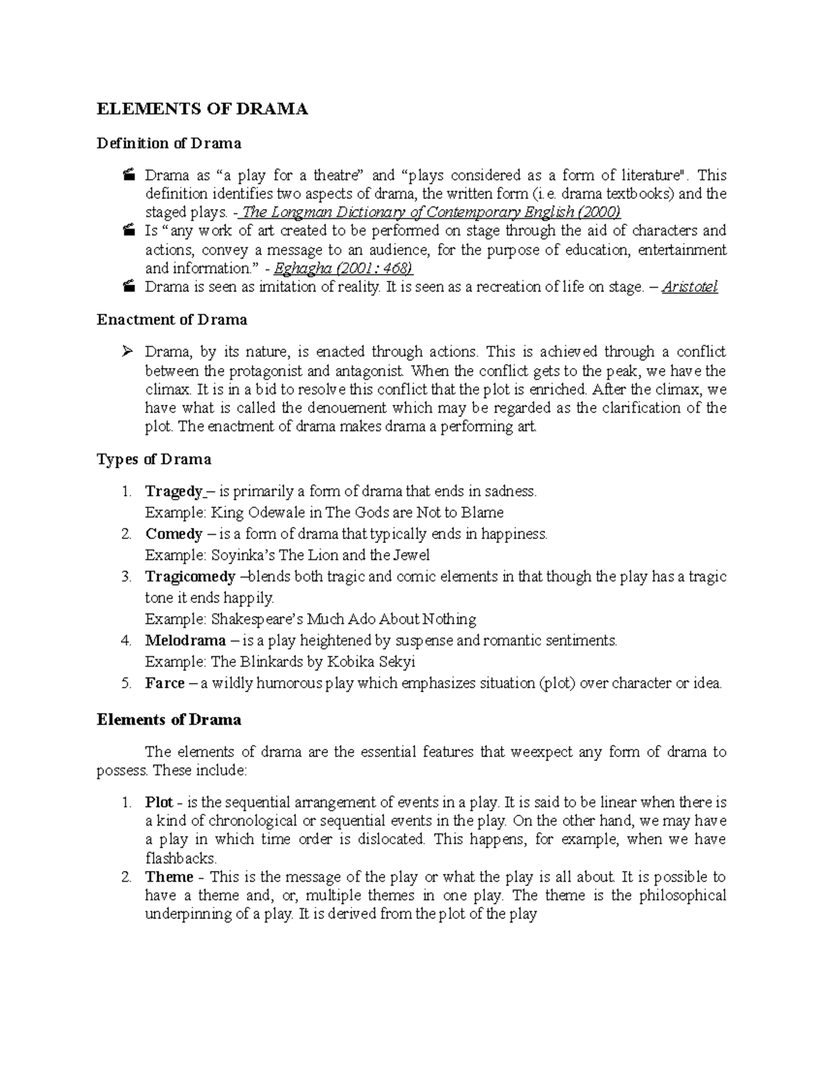 elements-of-drama-english-elements-of-drama-definition-of-drama
