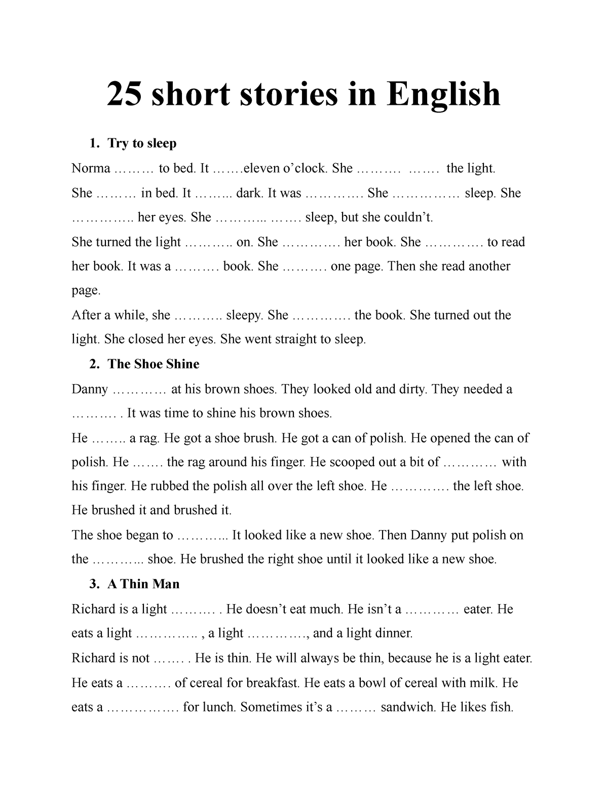 25-short-stories-in-english-listen-and-fill-in-the-gaps-25-short