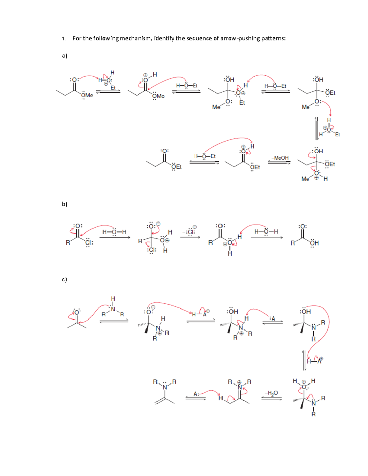 Exercises Chapter 6 - exercizes - Organic Chemistry - 1. For the ...
