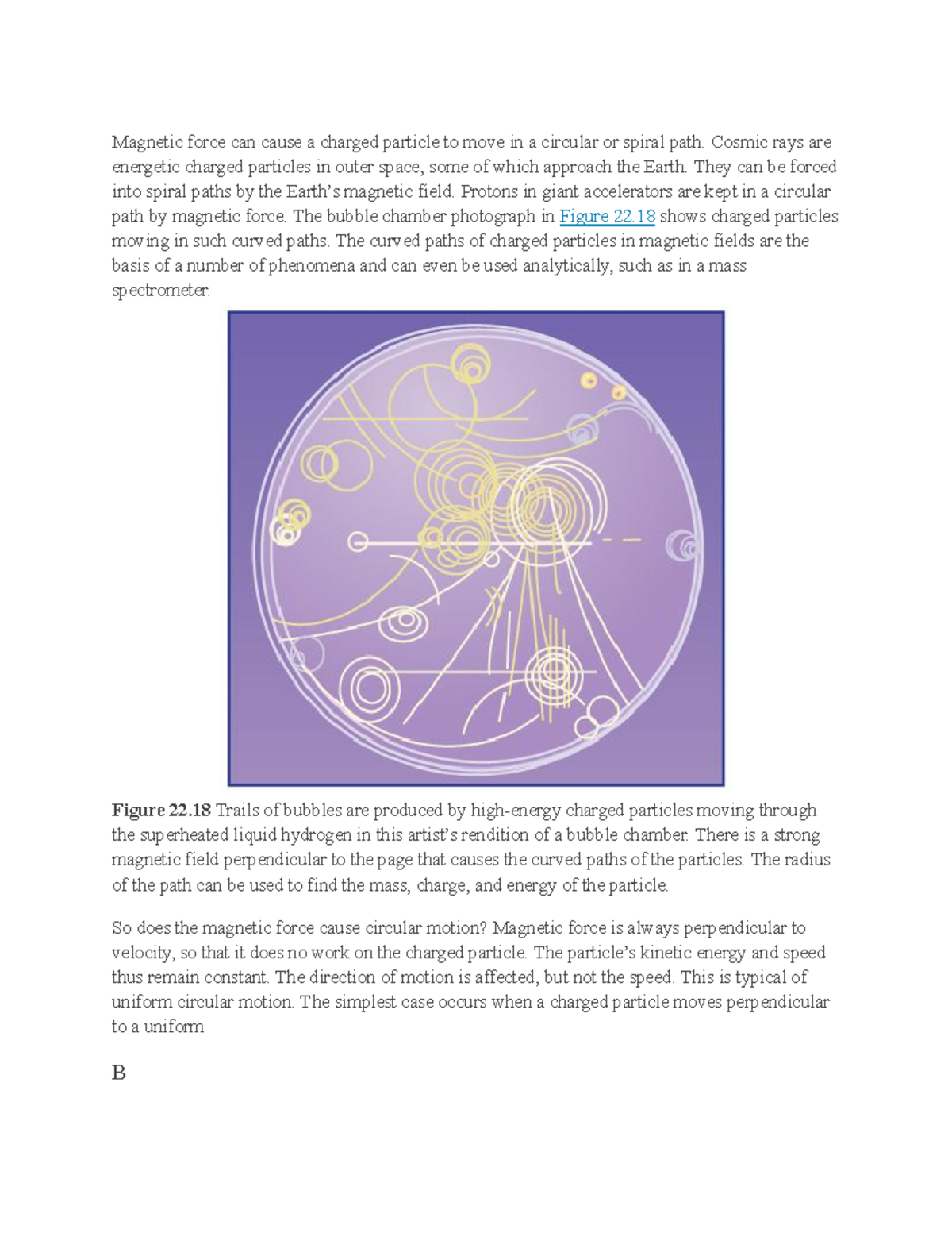 Lesson Note on Moving Charge - Magnetic force can cause a charged ...