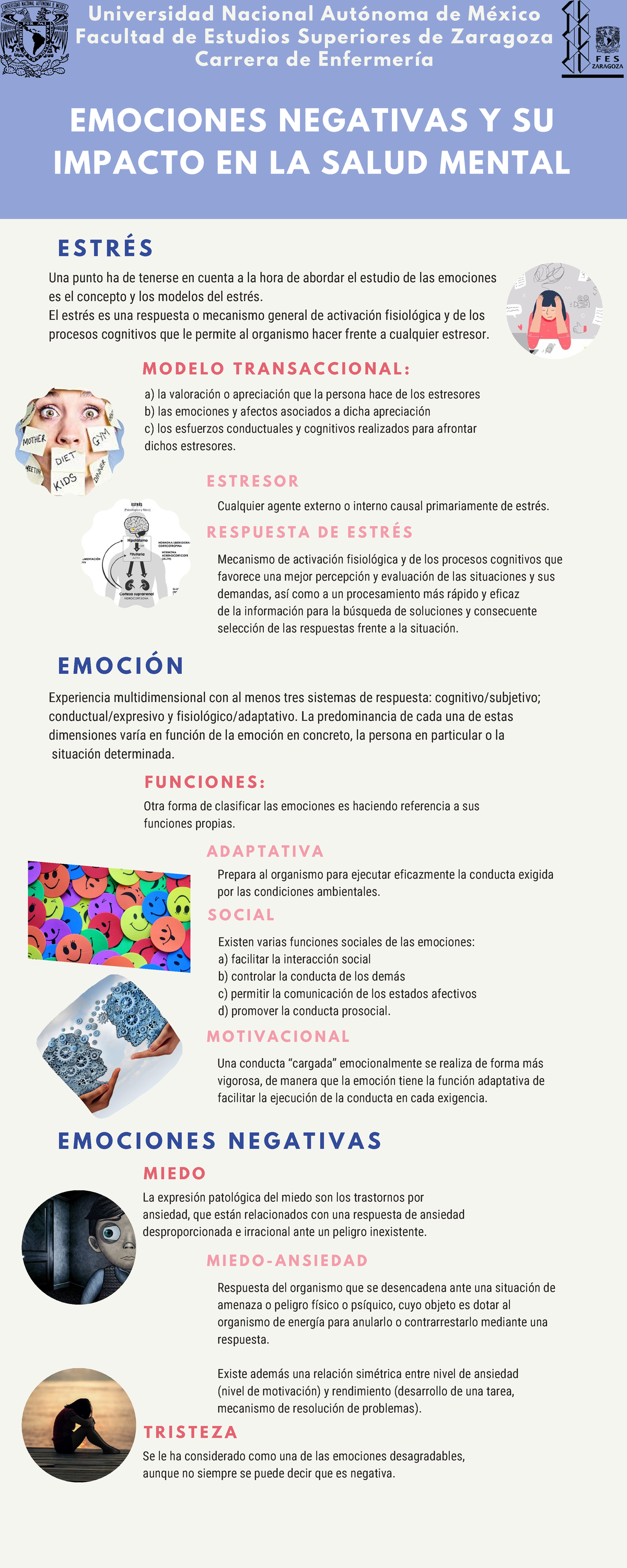 Emociones negativas y su impacto en la salud mental - Ciencias de la ...