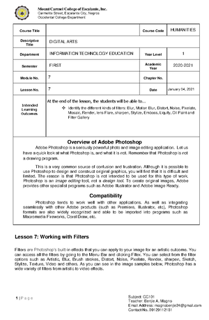 Q2 Diass Week 2 Module 2( Discipline Of Communication) - Lyceum Of The 