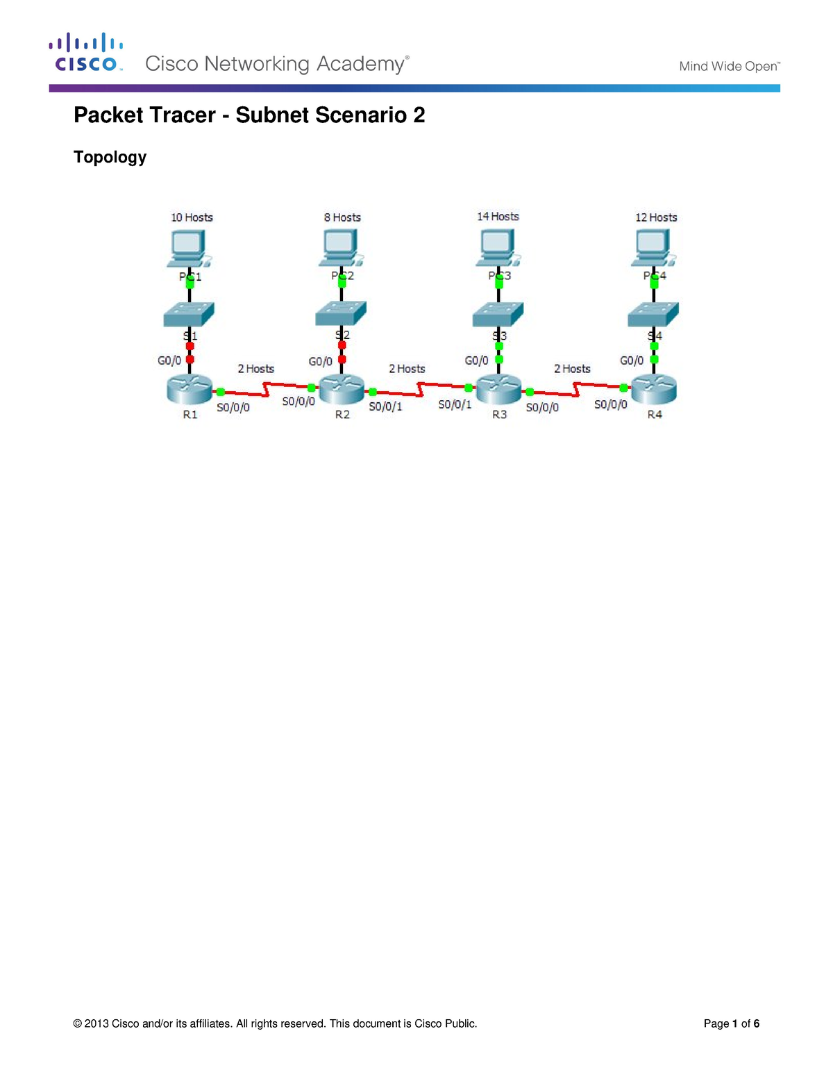 Www - Computer Security Practices' By Packet Tracer - © 2013 Cisco And ...