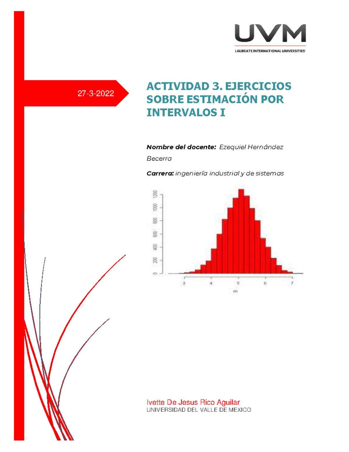 A3 Estadistica IJRA Actividad1 Administración de Operaciones UVM Studocu