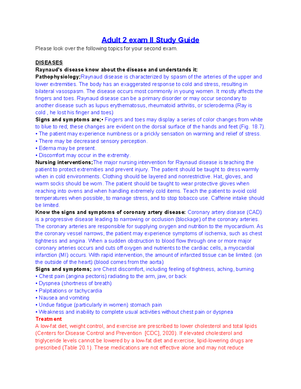 Adult 2 exam Il Study Guide NEW - Adult 2 exam Il Study Guide Please ...