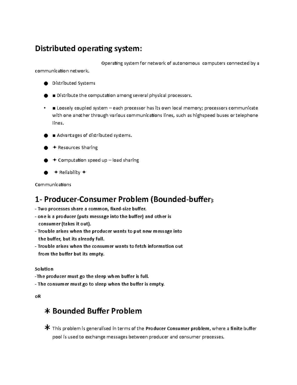 Exam 22 December 2017, Questions And Answers - Distributed Operating ...