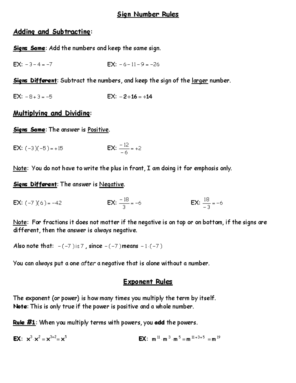 ma1275-basic-concepts-sign-number-rules-adding-and-subtracting-signs