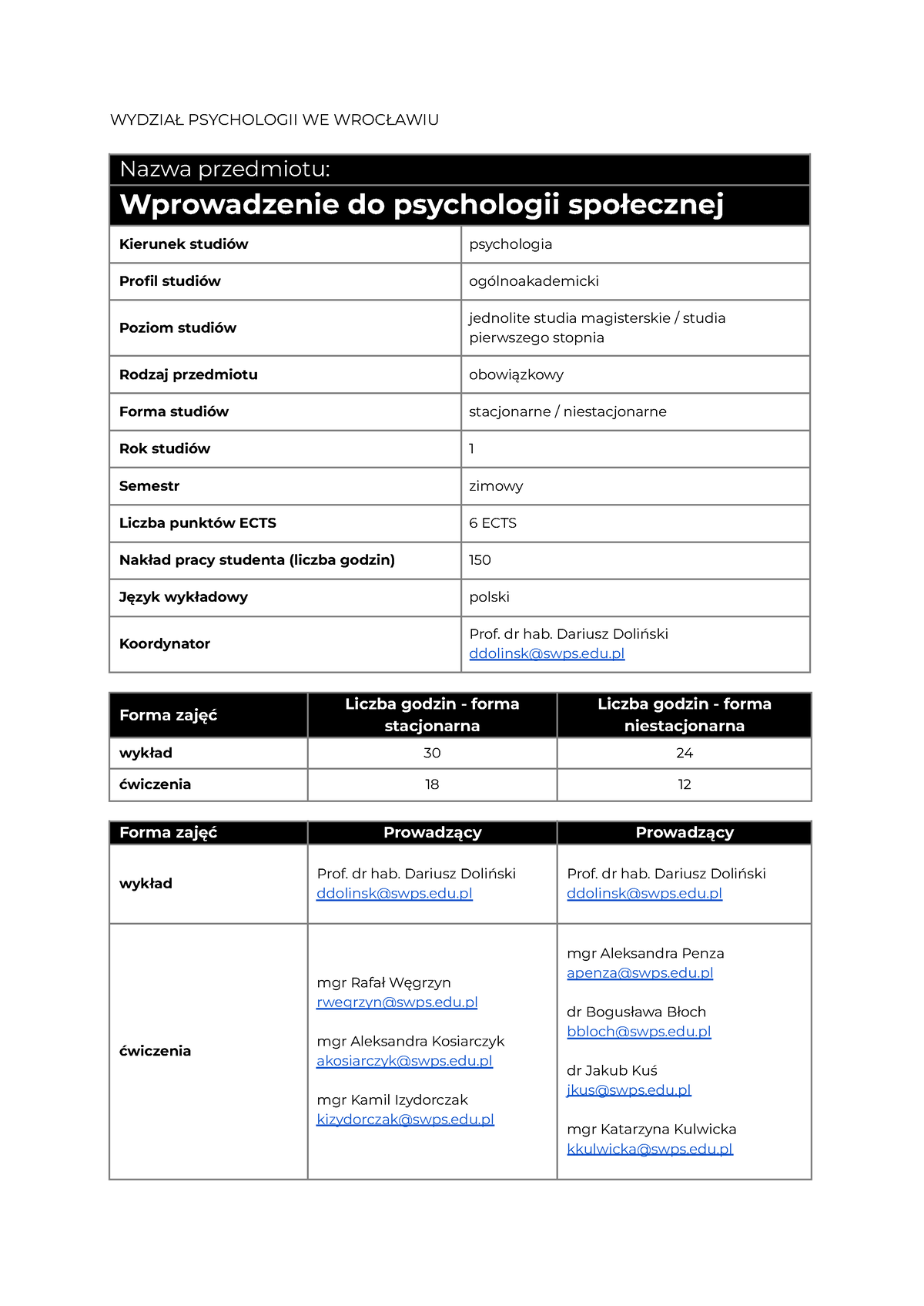 Wprowadzenie+do+psychologii+spo Å Ecznej+2023 24 - WYDZIAŁ PSYCHOLOGII ...