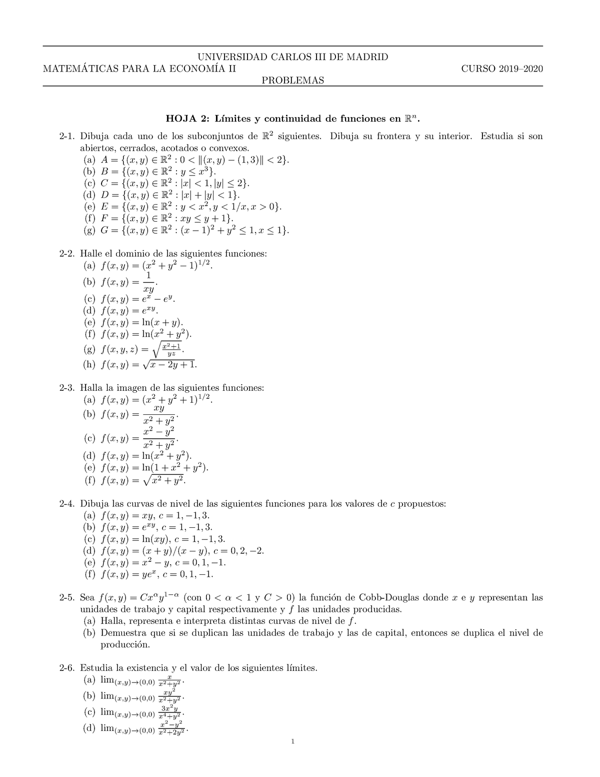 Problemas 2 Ejs 4 Uc3m Universidad Carlos Iii De Madrid Studocu