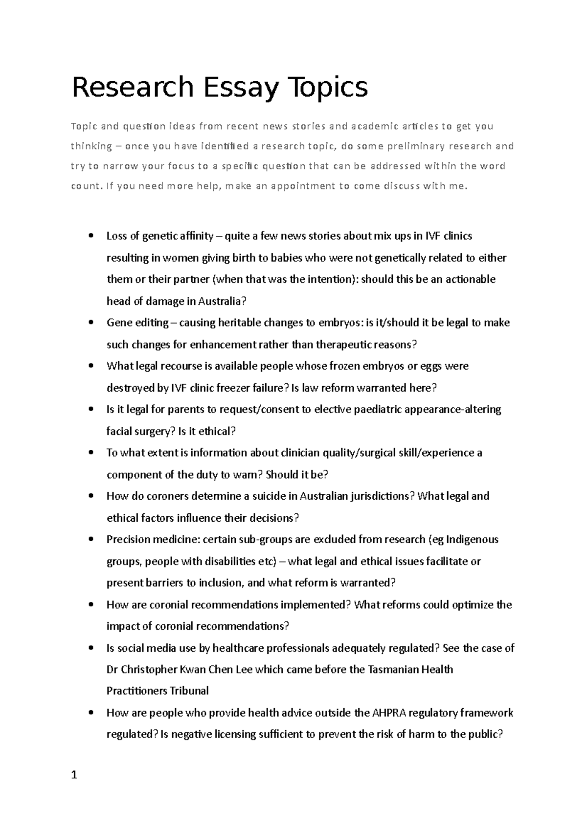 Research Essay Topics - Research Essay Topics Topic and questi on ideas ...