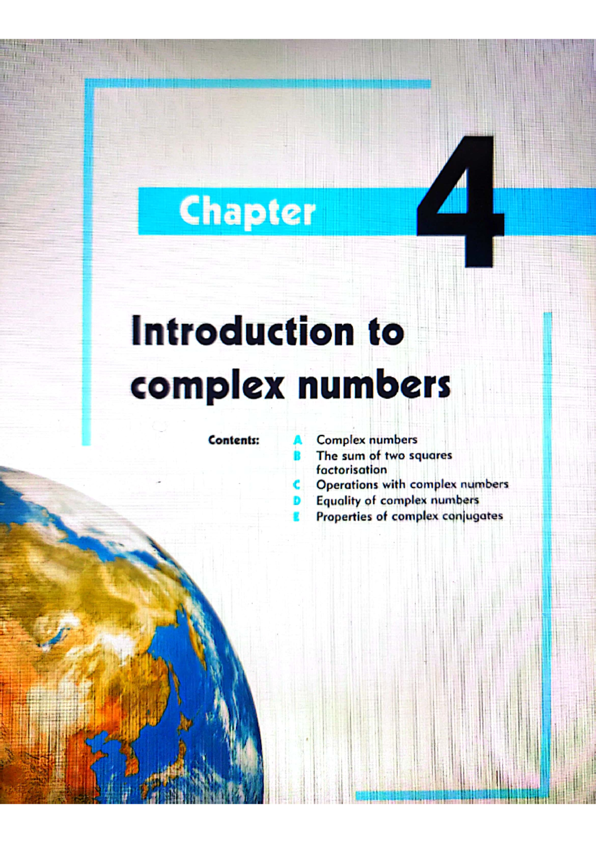 Complex numbers - Math Education - Studocu