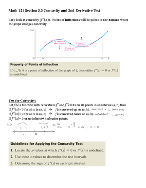 MATH121 Concavity and 2nd Derivative Example Problems - Example 1 ...