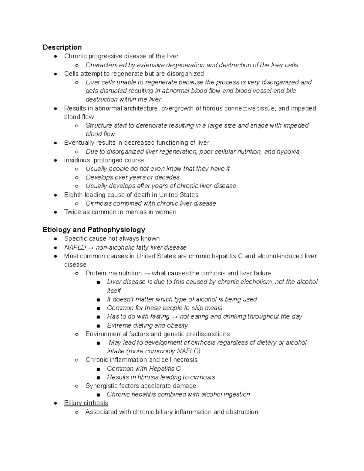 Cirrhosis - Dr. Shannon Dusack, BSN, RN, CNP - Critical Care Nursing ...