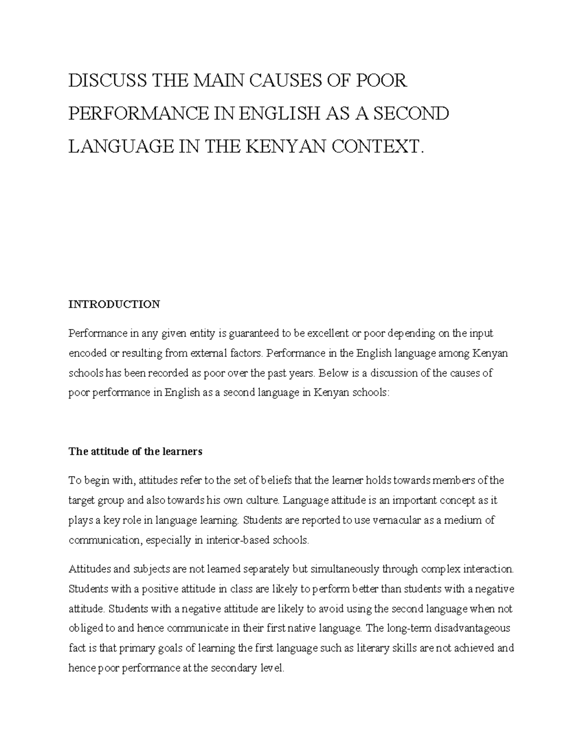 english-performance-in-kenya-discuss-the-main-causes-of-poor